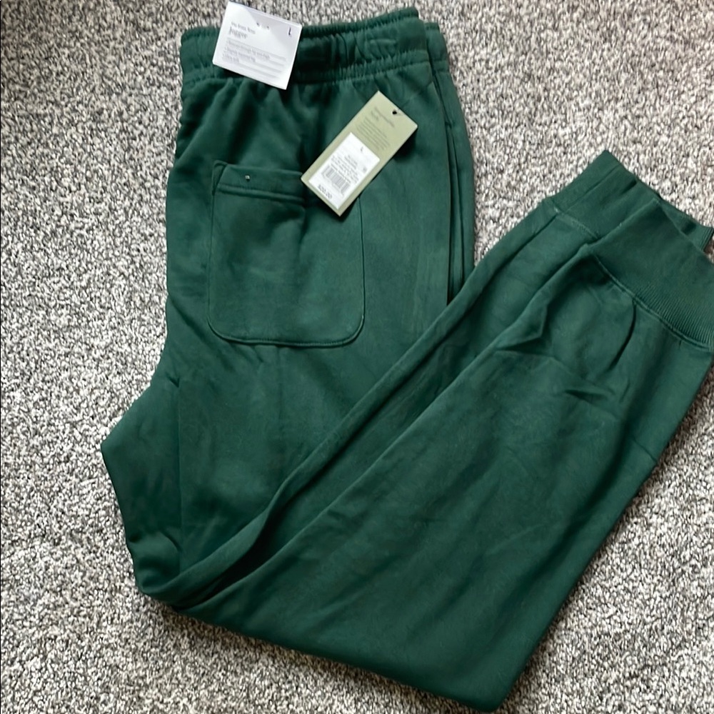 Goodfellow & Co Green Jogger Sweatpants with Elastic Waistband